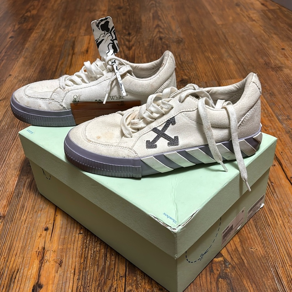 Off-White Vulc Canvas Sneakers EU 38